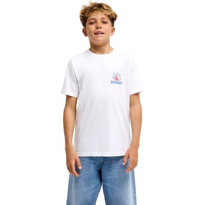 Quiksilver Camiseta de niños Fusion . (14 años) Blanco Quiksilver Camiseta de niños Fusion . (14 años) Blanco