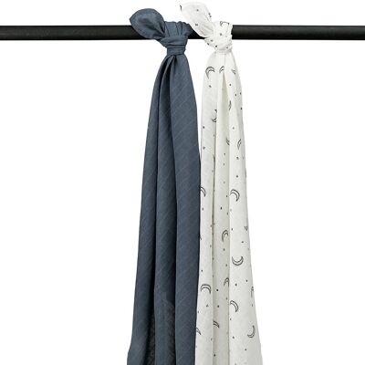 Meyco Muselina Grande Pack de 2 120x120 cm Meyco Muselina Grande Pack de 2 120x120 cm