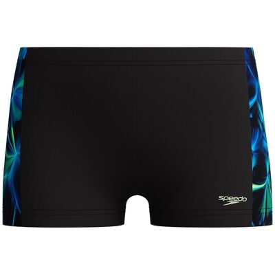 Speedo Bañador de natación para niños Print Panel Aquashort . (14 años) Gris oscuro Speedo Bañador de natación para niños Print Panel Aquashort . (14 años) Gris oscuro