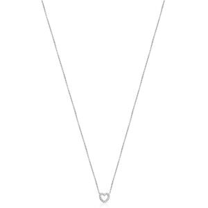Tous Collar les classiques corazón de oro blanco y diamantes. Blanco Tous Collar les classiques corazón de oro blanco y diamantes. Blanco