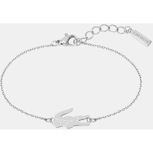 Lacoste Pulsera Crocodile de acero. Plata Lacoste Pulsera Crocodile de acero. Plata