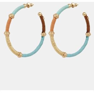 GAS Bijoux Pendientes de aro de plata dorada. Oro GAS Bijoux Pendientes de aro de plata dorada. Oro