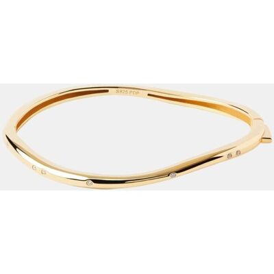 PDPAOLA Pulsera Essentials con circonita. Blanco PDPAOLA Pulsera Essentials con circonita. Blanco