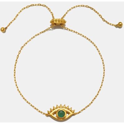 Satya Jewelry Pulsera Evil Eye dorada. Oro Satya Jewelry Pulsera Evil Eye dorada. Oro