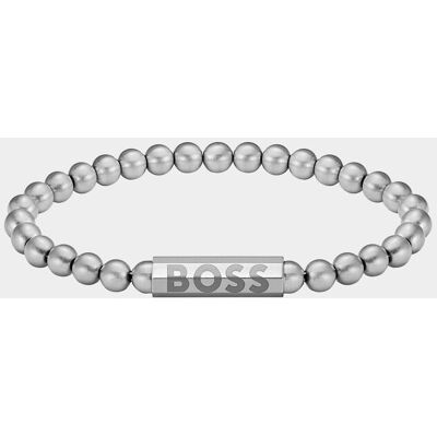Boss Pulsera de hombre Sphere de acero. Plata Boss Pulsera de hombre Sphere de acero. Plata