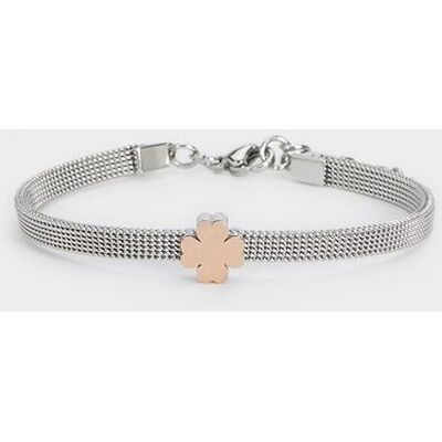 Parfois Pulsera con abalorio de trébol en varios colores. Multicolor Parfois Pulsera con abalorio de trébol en varios colores. Multicolor