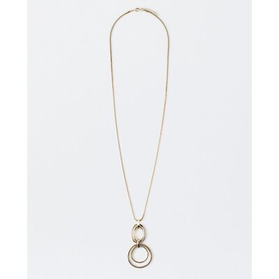 Parfois Collar con abalorio en dorado. Dorado Parfois Collar con abalorio en dorado. Dorado