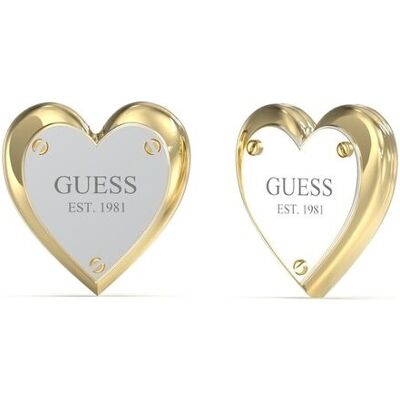 Guess Pendientes all you need is love de acero plateado. Plata Guess Pendientes all you need is love de acero plateado. Plata