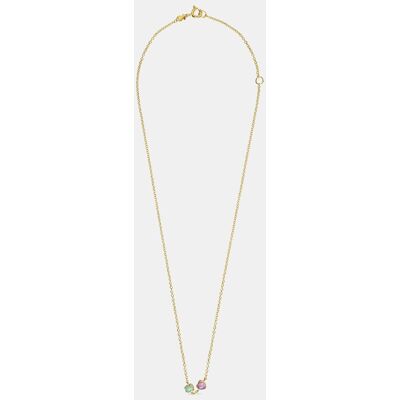 Tous Collar glory bañado en oro de 18 kt sobre plata con amazonita y amatista. Multicolor Tous Collar glory bañado en oro de 18 kt sobre plata con amazonita y amatista. Multicolor