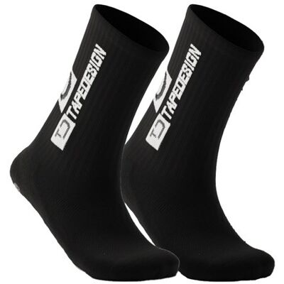 TapeDesign Calcetines de hombre Fútbol Classic. Negro TapeDesign Calcetines de hombre Fútbol Classic. Negro