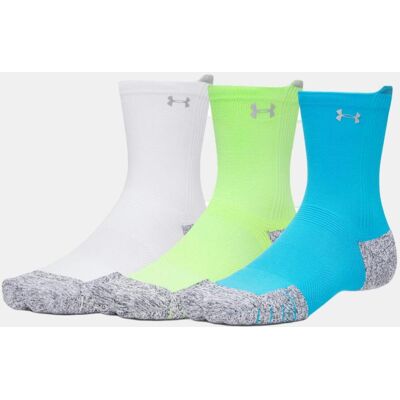 Under Armour Calcetines Unisex UA Velociti Run Cush 3p Crew . (42) Azul Océano Under Armour Calcetines Unisex UA Velociti Run Cush 3p Crew . (42) Azul Océano