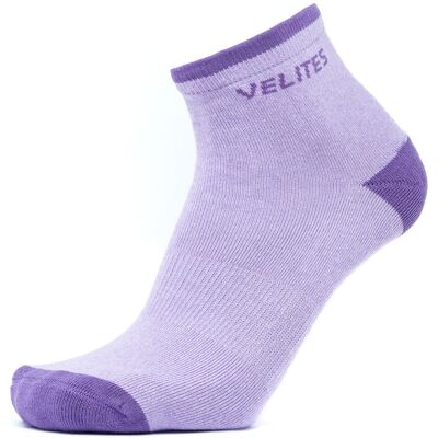 Velites Calcetines cortos unisex . (S) Morado Velites Calcetines cortos unisex . (S) Morado