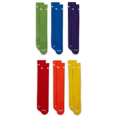 Nike Pack de 6 pares de calcetines de training . (38-41) Multicolor Nike Pack de 6 pares de calcetines de training . (38-41) Multicolor