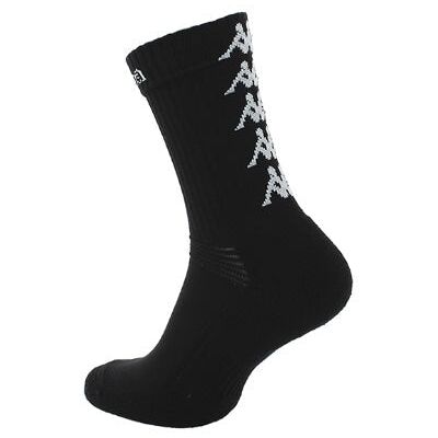 Kappa Medias de hombre ELENO pack 3 ud. . (43-46) Negro Kappa Medias de hombre ELENO pack 3 ud. . (43-46) Negro
