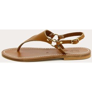 K. Jacques Sandalias planas Dionysos de piel. (39) Marrón K. Jacques Sandalias planas Dionysos de piel. (39) Marrón