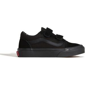 Vans Zapatilla casual de niños Old Skool Velcro . (27) Negro Vans Zapatilla casual de niños Old Skool Velcro . (27) Negro