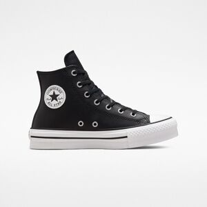 Converse Zapatillas casual de niños Chuck Taylor All Star Eva Lift Leather Platform High Top . (38,5) Negro Converse Zapatillas casual de niños Chuck Taylor All Star Eva Lift Leather Platform High Top . (38,5) Negro