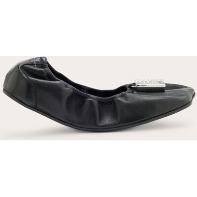 MM6 Maison Margiela Bailarinas Lock de piel. (38) Negro MM6 Maison Margiela Bailarinas Lock de piel. (38) Negro