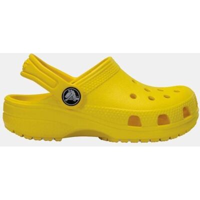 Crocs Zuecos de bebés Classic Clog . (25) Amarillo Crocs Zuecos de bebés Classic Clog . (25) Amarillo
