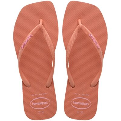 Havaianas Chanclas Mujer Hav. Slim Square Logo Pop Up Pink Clay 412 . (41-42) Azul Cielo Havaianas Chanclas Mujer Hav. Slim Square Logo Pop Up Pink Clay 412 . (41-42) Azul Cielo