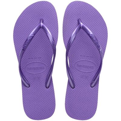 Havaianas Chanclas Mujer Hav. Slim Dark Purple 412 . (43-44) Morado Havaianas Chanclas Mujer Hav. Slim Dark Purple 412 . (43-44) Morado
