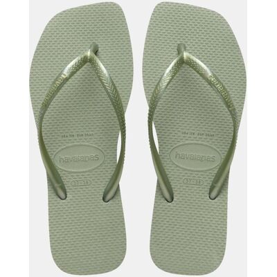 Havaianas Chanclas de dedo Mujer Square . (41-42) Verde Havaianas Chanclas de dedo Mujer Square . (41-42) Verde