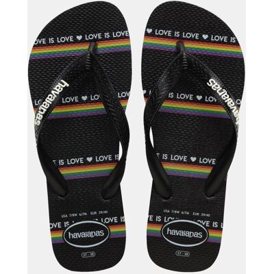 Havaianas Chanclas de dedo Hombre Top . (43-44) Negro Havaianas Chanclas de dedo Hombre Top . (43-44) Negro