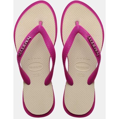Havaianas Chanclas de dedo Mujer Top Point Fusion . (39-40) Rosa Havaianas Chanclas de dedo Mujer Top Point Fusion . (39-40) Rosa