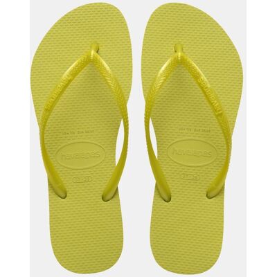 Havaianas Chanclas de dedo Mujer Slim . (41-42) Verde Lima Havaianas Chanclas de dedo Mujer Slim . (41-42) Verde Lima