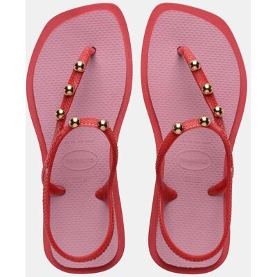 Havaianas Chanclas de dedo Mujer Flash Fusion . (43-44) Rosa / Rojo Havaianas Chanclas de dedo Mujer Flash Fusion . (43-44) Rosa / Rojo