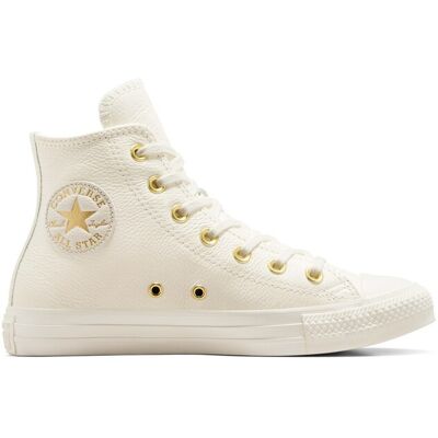Converse Zapatillas casual de mujer Chuck Taylor All Star Gold Mono Leather . (41) Marfil Converse Zapatillas casual de mujer Chuck Taylor All Star Gold Mono Leather . (41) Marfil