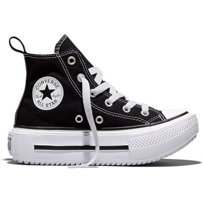 Converse Zapatillas casual de niños Chuck Taylor All Star Lift Double Stack . (33) Negro Converse Zapatillas casual de niños Chuck Taylor All Star Lift Double Stack . (33) Negro