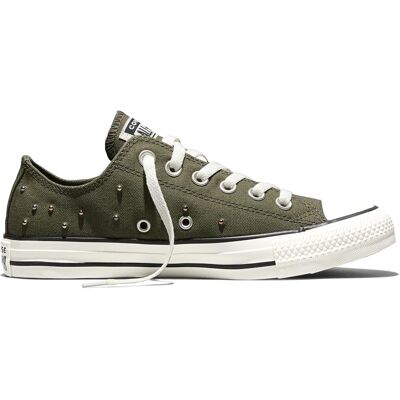 Converse Zapatillas casual unisex Chuck Taylor All Star Mini Studs . (39) Verde oscuro Converse Zapatillas casual unisex Chuck Taylor All Star Mini Studs . (39) Verde oscuro