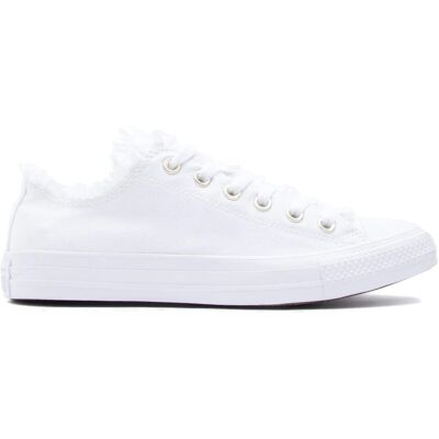 Converse Zapatillas casual unisex Chuck Taylor Frill . (35) Blanco Converse Zapatillas casual unisex Chuck Taylor Frill . (35) Blanco
