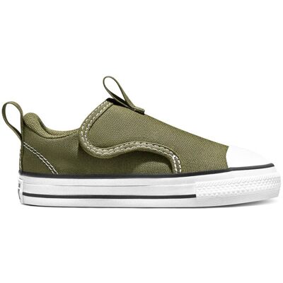 Converse Zapatillas casual de bebés Chuck Taylor All Star Malden Street Slip Seasonal Color . (22) Verde grisáceo Converse Zapatillas casual de bebés Chuck Taylor All Star Malden Street Slip Seasonal Color . (22) Verde grisáceo