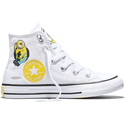 Converse Zapatillas casual de niños Chuck Taylor All Star Minions . (34) Blanco Converse Zapatillas casual de niños Chuck Taylor All Star Minions . (34) Blanco