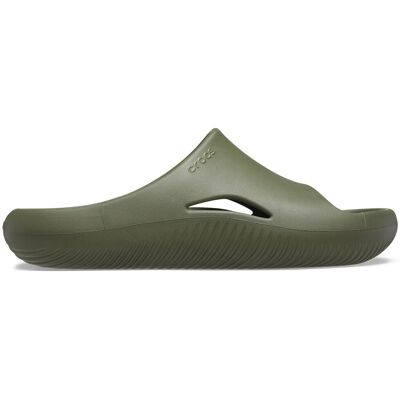 Crocs Chanclas unisex Mellow Recovery Slide . (46) Verde Crocs Chanclas unisex Mellow Recovery Slide . (46) Verde