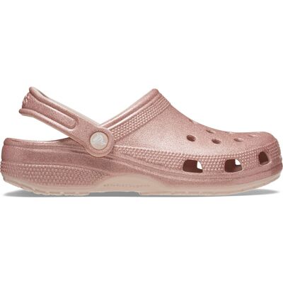 Crocs Zuecos de mujer Classic Glitter Clog . (41) Rosa Crocs Zuecos de mujer Classic Glitter Clog . (41) Rosa