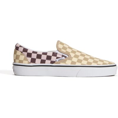Vans Classic Slip-On Beaded White Checkerboard para mujer. (40) Beige/Marrón Vans Classic Slip-On Beaded White Checkerboard para mujer. (40) Beige/Marrón