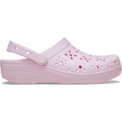 Crocs Zuecos unisex Classic Floral Cut Out Clog U . (42) Rosa Crocs Zuecos unisex Classic Floral Cut Out Clog U . (42) Rosa