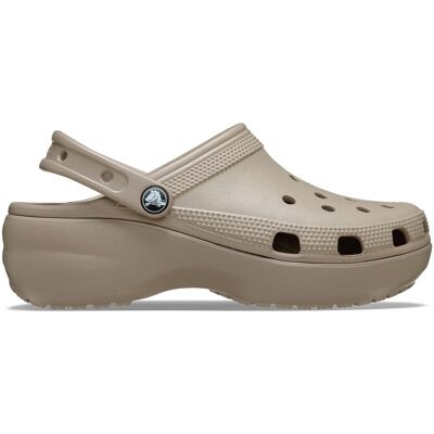 Crocs Zuecos de mujer con plataforma Classic Platform . (38) Marrón Crocs Zuecos de mujer con plataforma Classic Platform . (38) Marrón