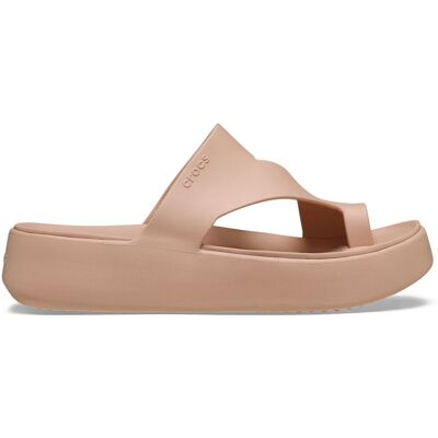 Crocs Sandalias de mujer Getaway Platform Toe Loop W . (38) Rosa claro Crocs Sandalias de mujer Getaway Platform Toe Loop W . (38) Rosa claro