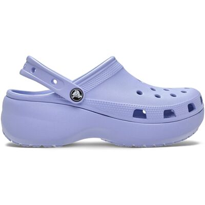 Crocs Zuecos de mujer Classic Platform Clog . (34) Lila Crocs Zuecos de mujer Classic Platform Clog . (34) Lila