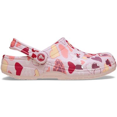 Crocs Zuecos de niños Classic VDay Clog K . (38) Rosa Crocs Zuecos de niños Classic VDay Clog K . (38) Rosa
