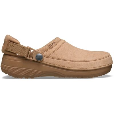 Crocs Zuecos unisex Classic Crafted Vegan Suede Clog U . (39) Marrón Crocs Zuecos unisex Classic Crafted Vegan Suede Clog U . (39) Marrón