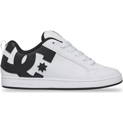 DC Shoes Zapatillas de mujer Court Graffik . (42) Blanco / Negro DC Shoes Zapatillas de mujer Court Graffik . (42) Blanco / Negro