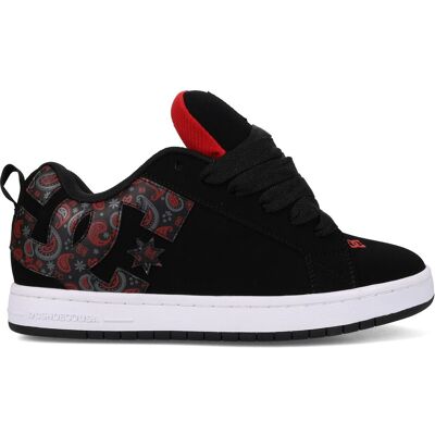 DC Shoes Zapatillas de hombre Court Graffik . (43) Negro / Rojo DC Shoes Zapatillas de hombre Court Graffik . (43) Negro / Rojo