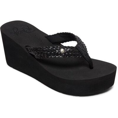 Roxy Sandalias de mujer Mellie . (38,5) Negro Roxy Sandalias de mujer Mellie . (38,5) Negro