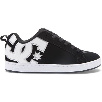 DC Shoes Zapatillas de mujer Court Graffik . (38,5) Negro / Blanco DC Shoes Zapatillas de mujer Court Graffik . (38,5) Negro / Blanco