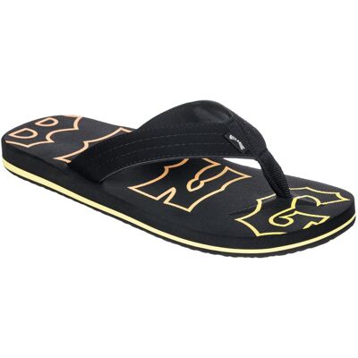 Billabong Chanclas de hombre All Day Theme . (46) Negro / Amarillo Billabong Chanclas de hombre All Day Theme . (46) Negro / Amarillo